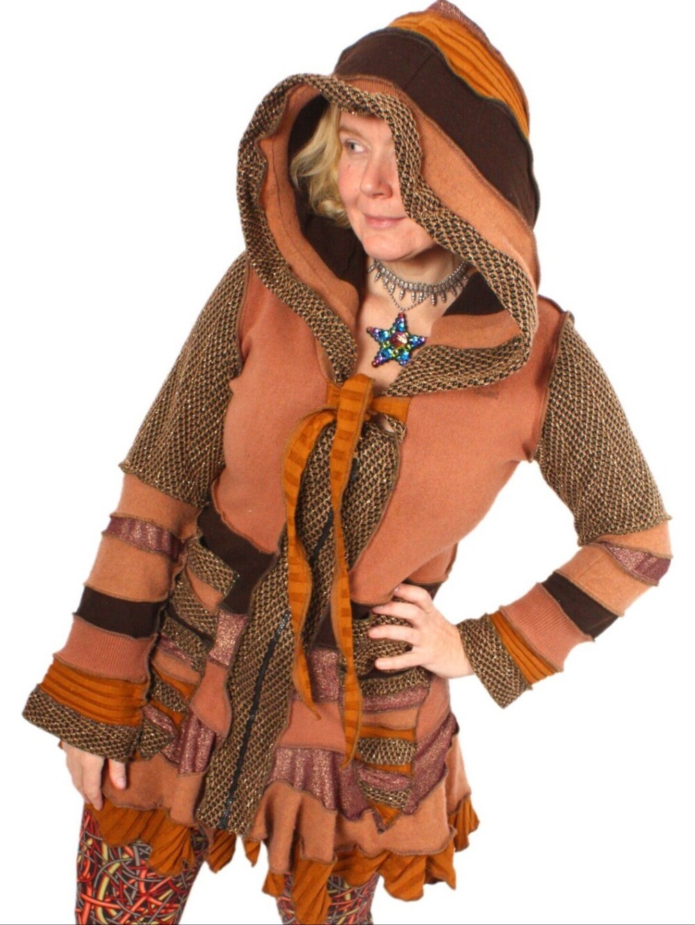 Katwise | Flouncy Sweater Coat & Arm Warmers | Lemur Chai 🌸🍁🍂